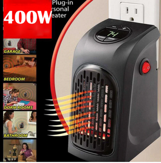 Mini Fan and Electric Wall and Desktop Heater