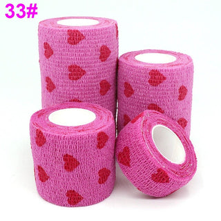 1 pcs Printed Medical Therapy Elastic Bandage Elastoplast 4.5m Sports