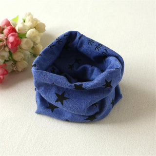 New Cartoon Warm Baby Winter Scarf Autumn Boys Cotton Neck Ring Cute Girls Collar Neckerchief Kids Snood Scarves Baby Bibs