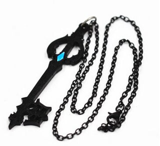 Hot Game Kingdom Hearts Necklace Alloy Jewelry Accessories Figure Cosplay Gift Otaku Handmade